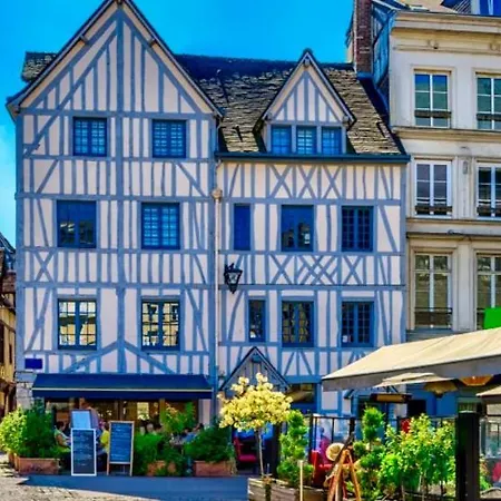 Confortable Et Elegant En Centre アパート ルーアン